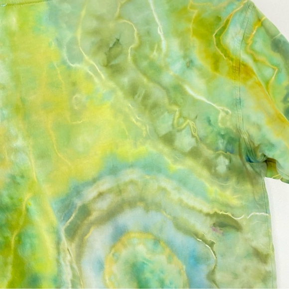 Revolve Tularosa Tie Dye Crop Top Tee Womens Size Small Organic Cotton Tshirt - Picture 6 of 8